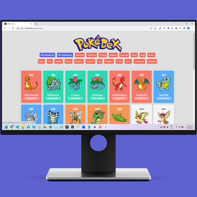 portfolio pokedex app